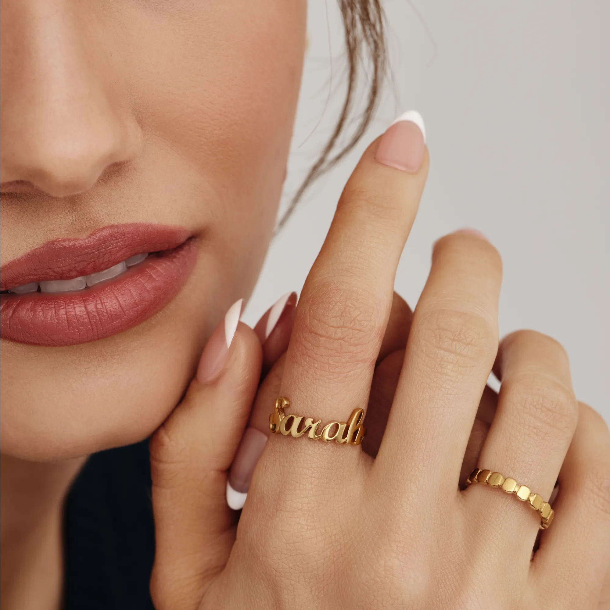 Custom Name Ring