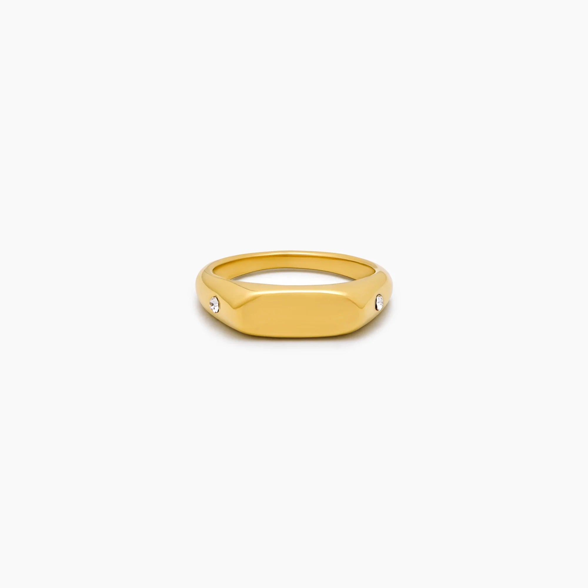 Twin Star Signet Ring