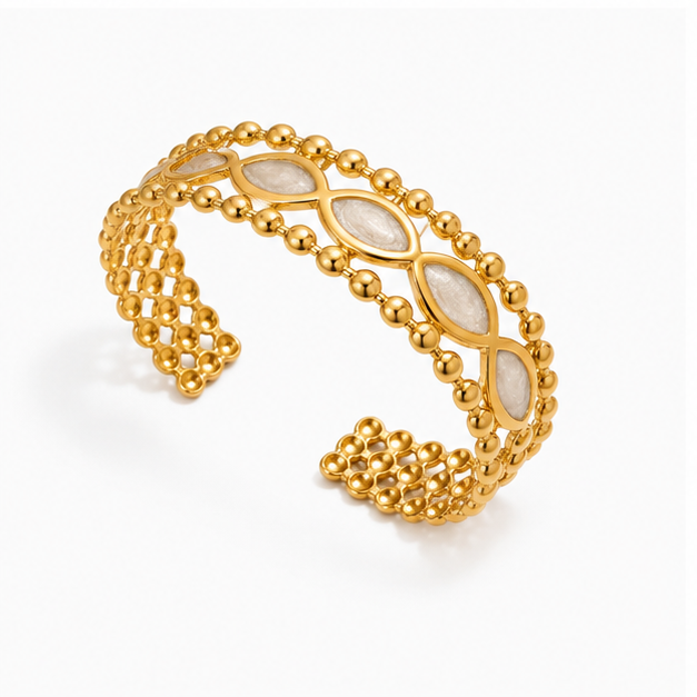 Anillo Perlas de Nácar