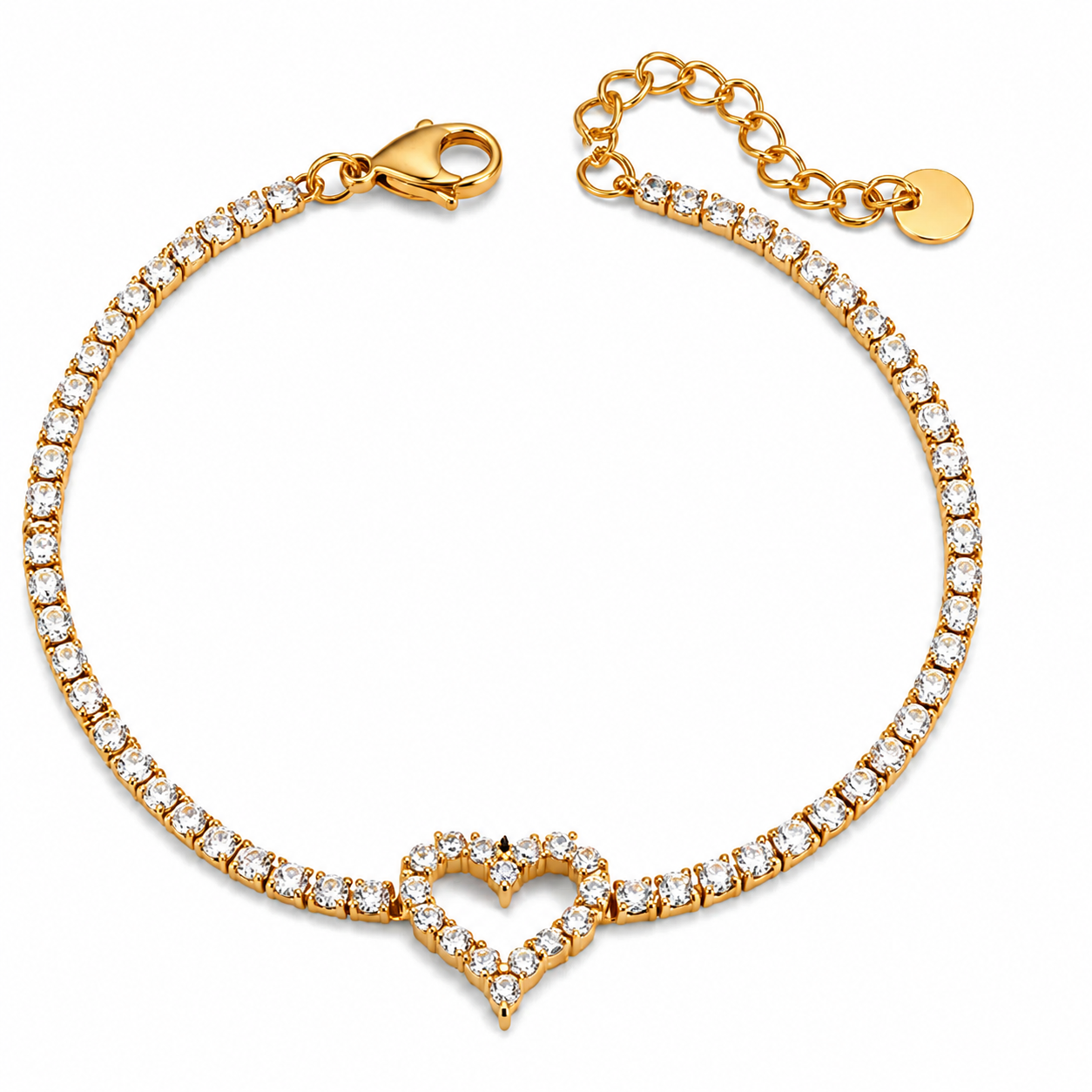 Pulsera Tenis Corazón