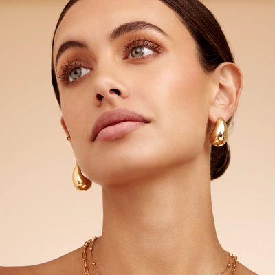 Chunky Teardrop Earrings