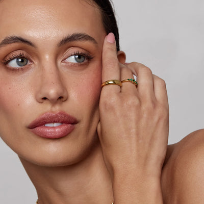 Sculpted Dome Ring
