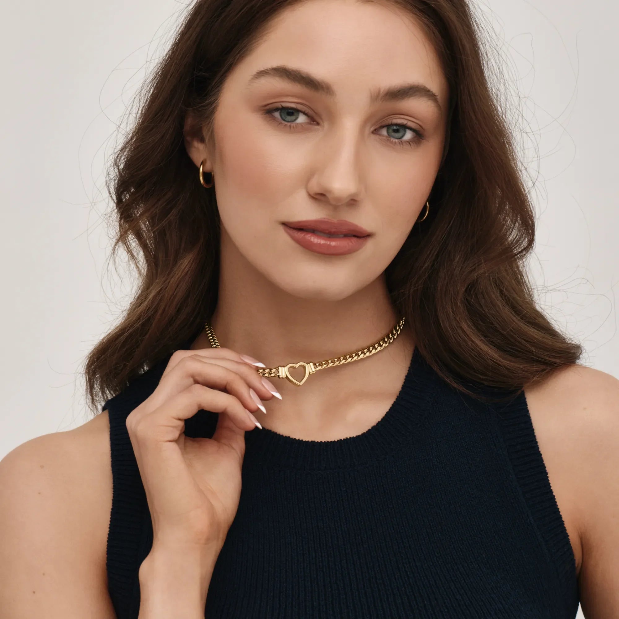 Olivia Heart Chain