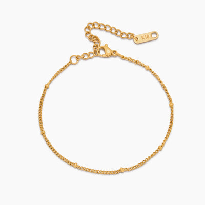 Pulsera de cadena con cuentas