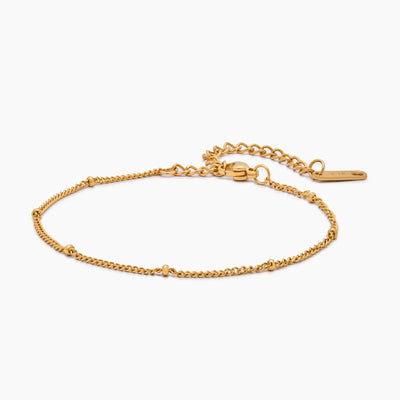 Pulsera de cadena con cuentas