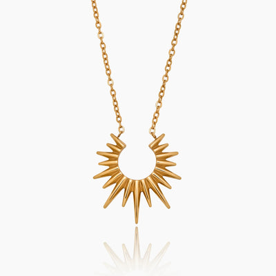 Helia Sunburst Necklace