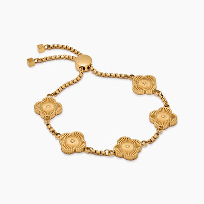 Mother-of-Pearl Clover Bracelet