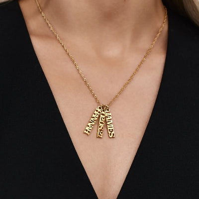 Singapore Multi Name Necklace