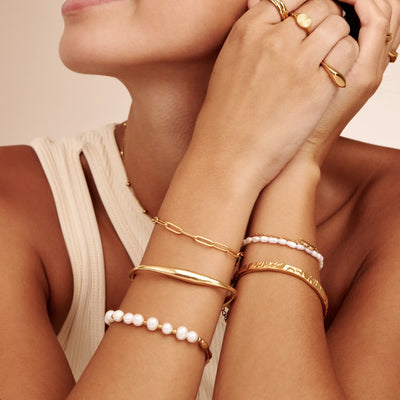 Freshwater Pearl Island Bracelet