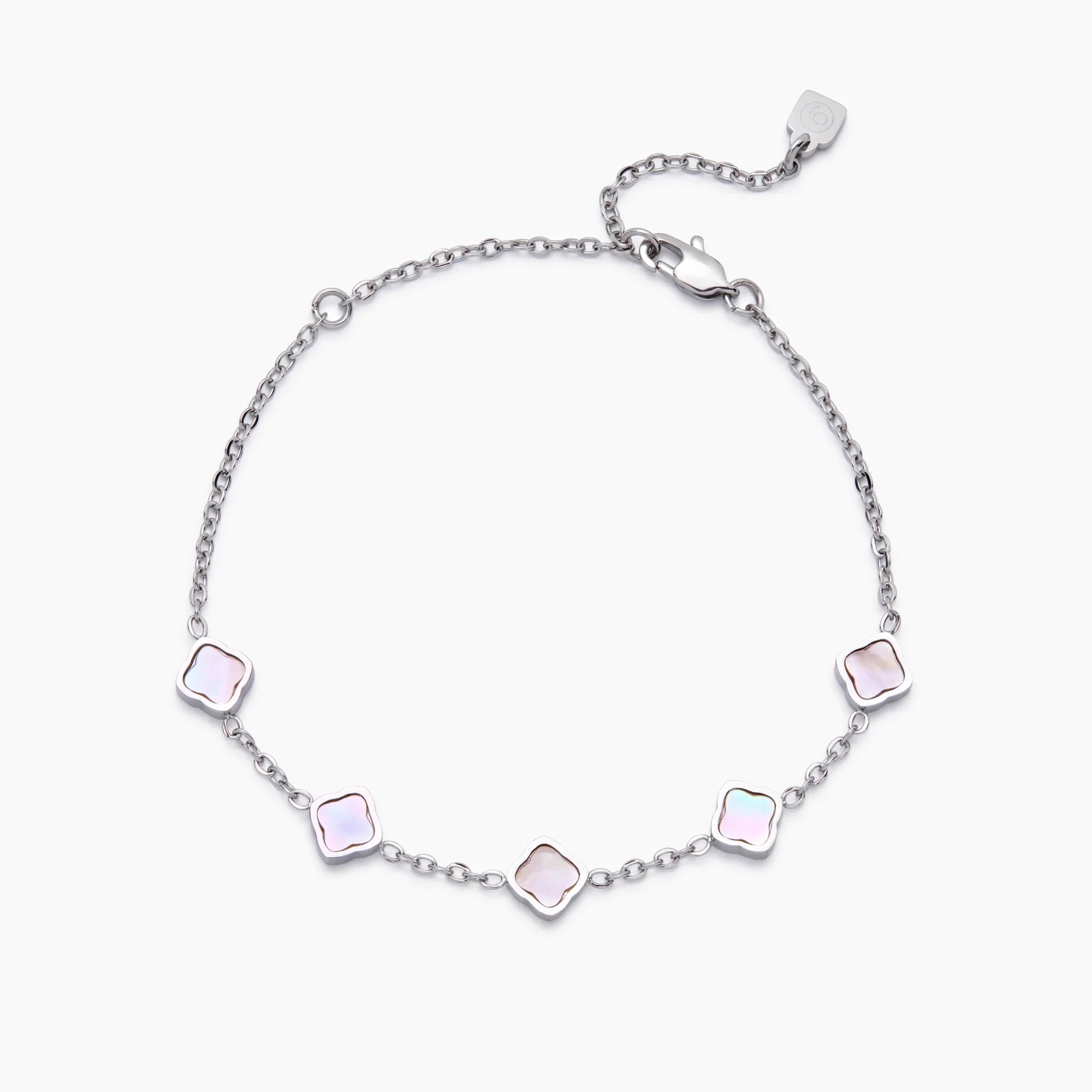 Mini Pearl Clover Bracelet