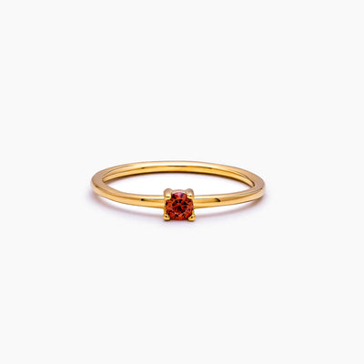 Dainty Birthstone Ring