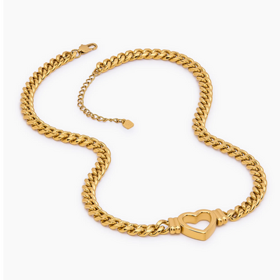 Olivia Heart Chain