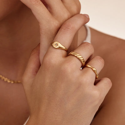 Aura Ripple Ring