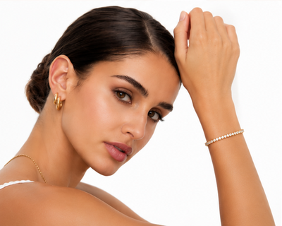 Pulsera Tenis Brillante