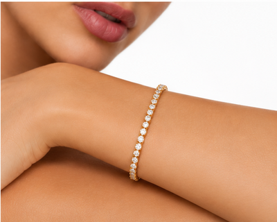 Pulsera Tenis Brillante